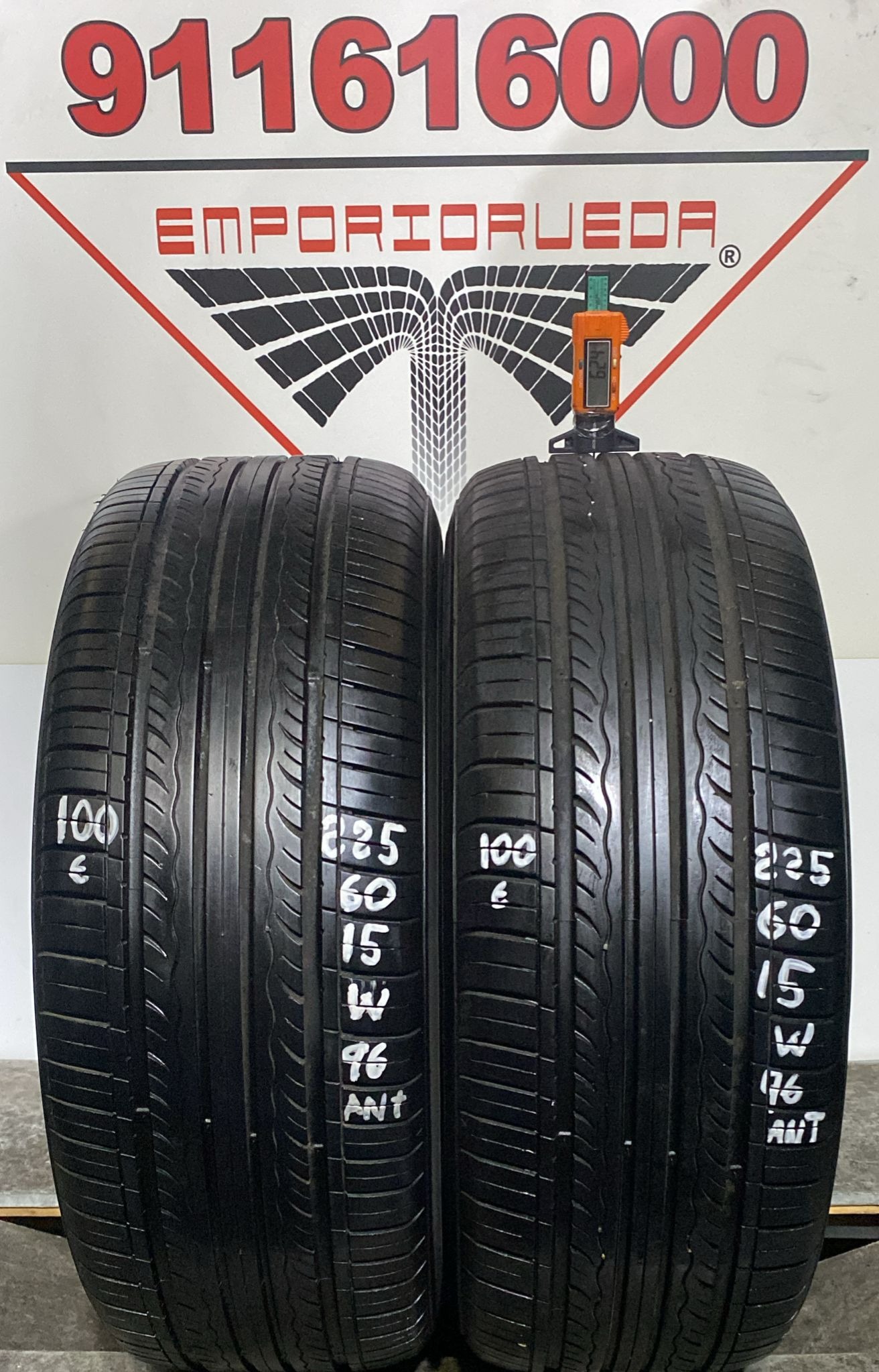 KUMHO SOLUS USADO  225/60 R15 96 W